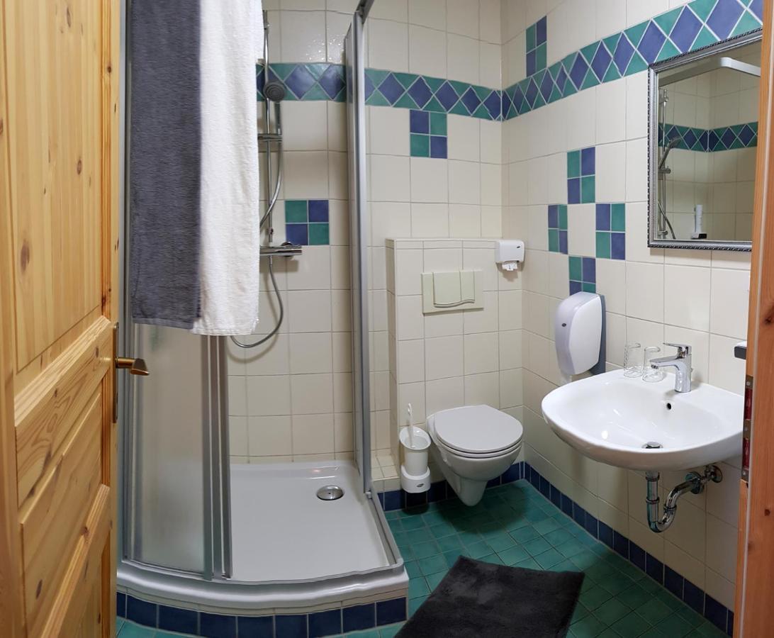 Pension Zum Lindenwald Colbitz Bagian luar foto