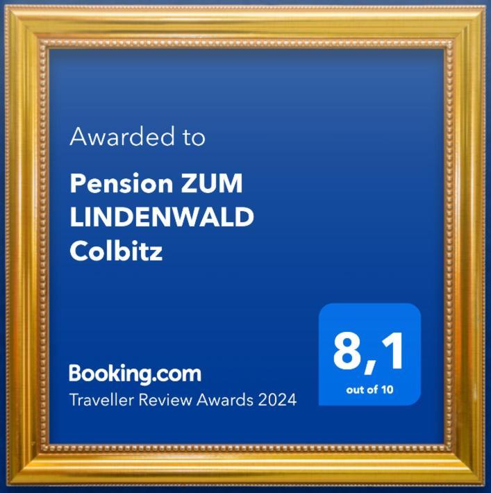 Pension Zum Lindenwald Colbitz Bagian luar foto